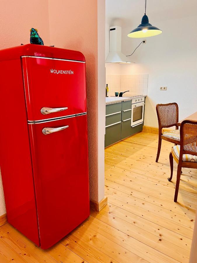 Kuschelige Helle Ferienwohnung Гота Екстериор снимка