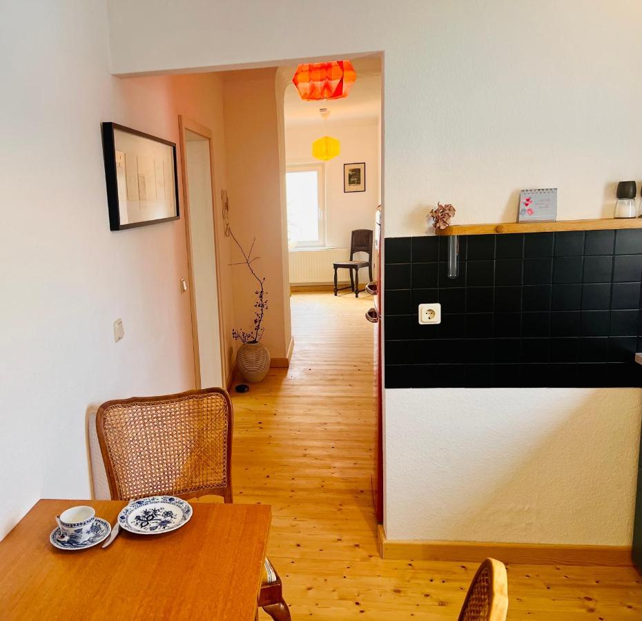 Kuschelige Helle Ferienwohnung Гота Екстериор снимка