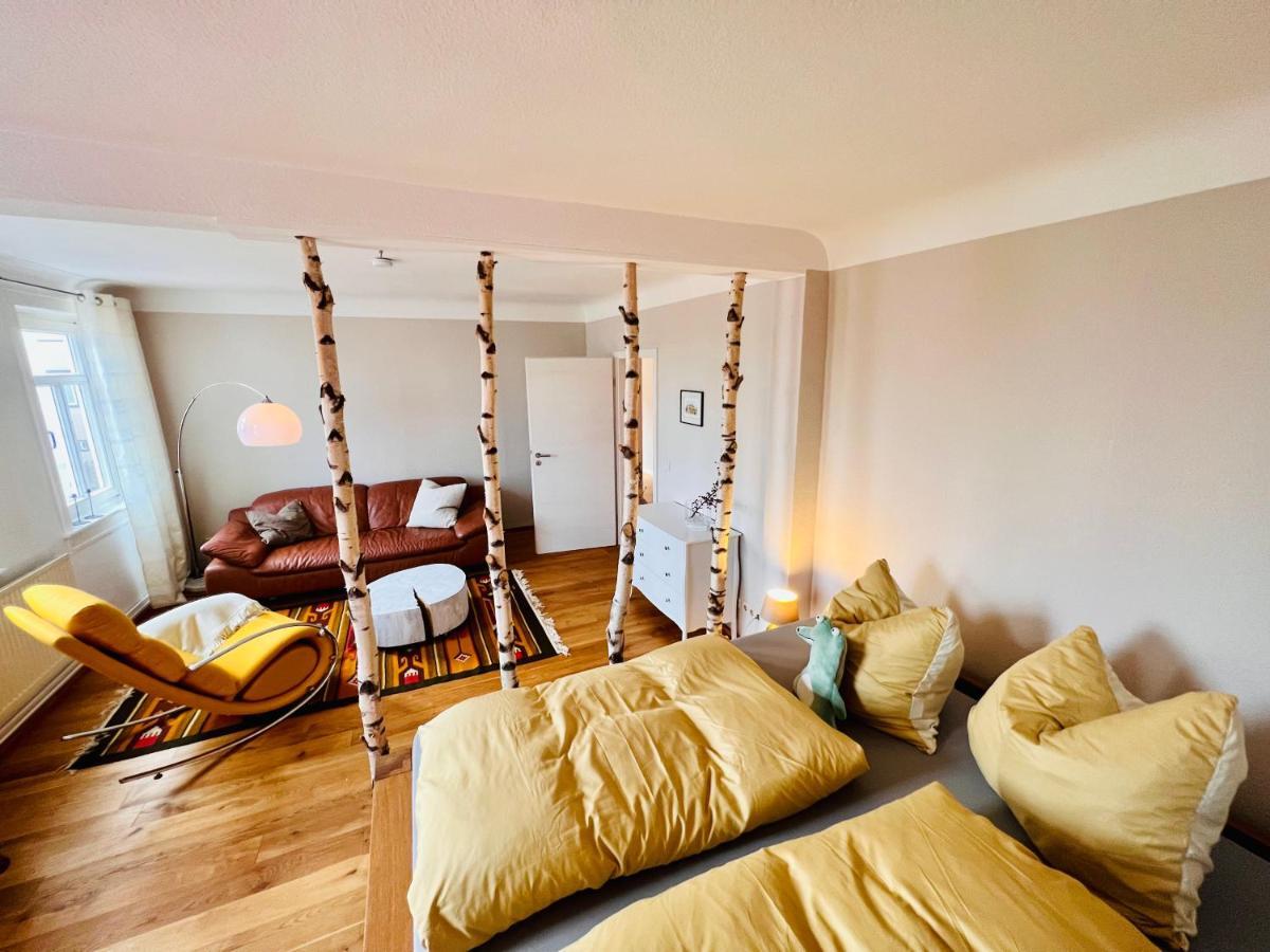 Kuschelige Helle Ferienwohnung Гота Екстериор снимка