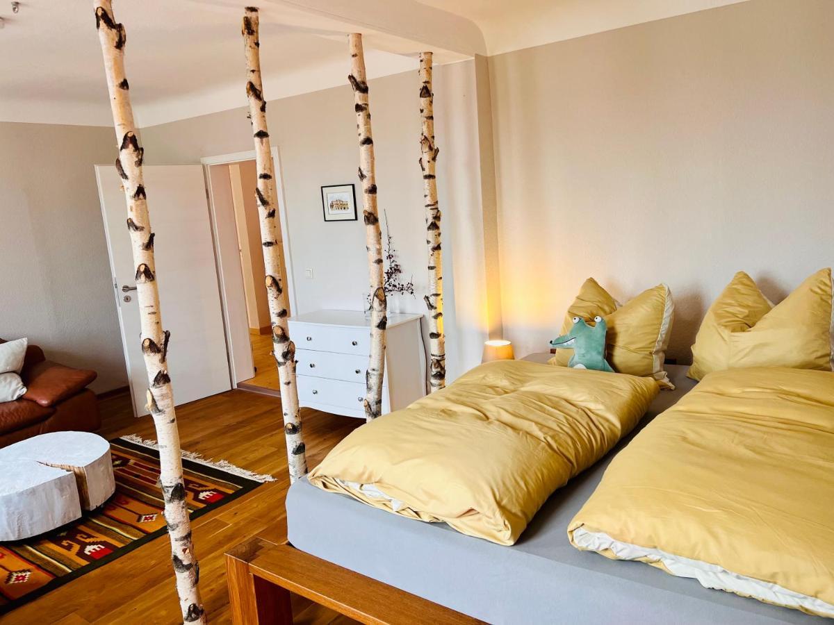 Kuschelige Helle Ferienwohnung Гота Екстериор снимка