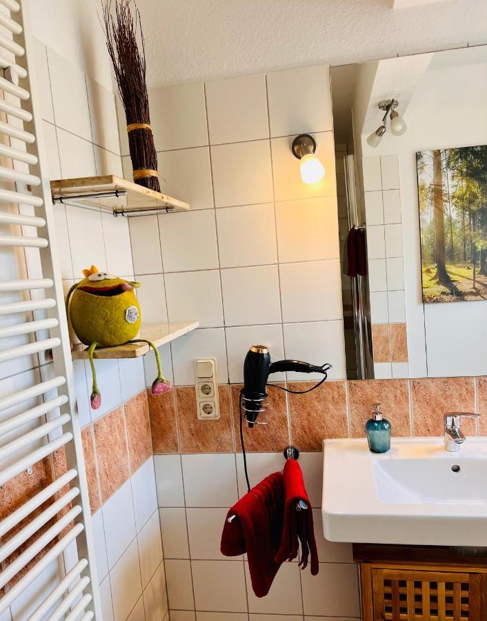 Kuschelige Helle Ferienwohnung Гота Екстериор снимка
